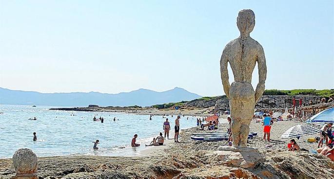 Die Playa de Son Bauló bei Can Picafort in einem der vergangenen Sommer.