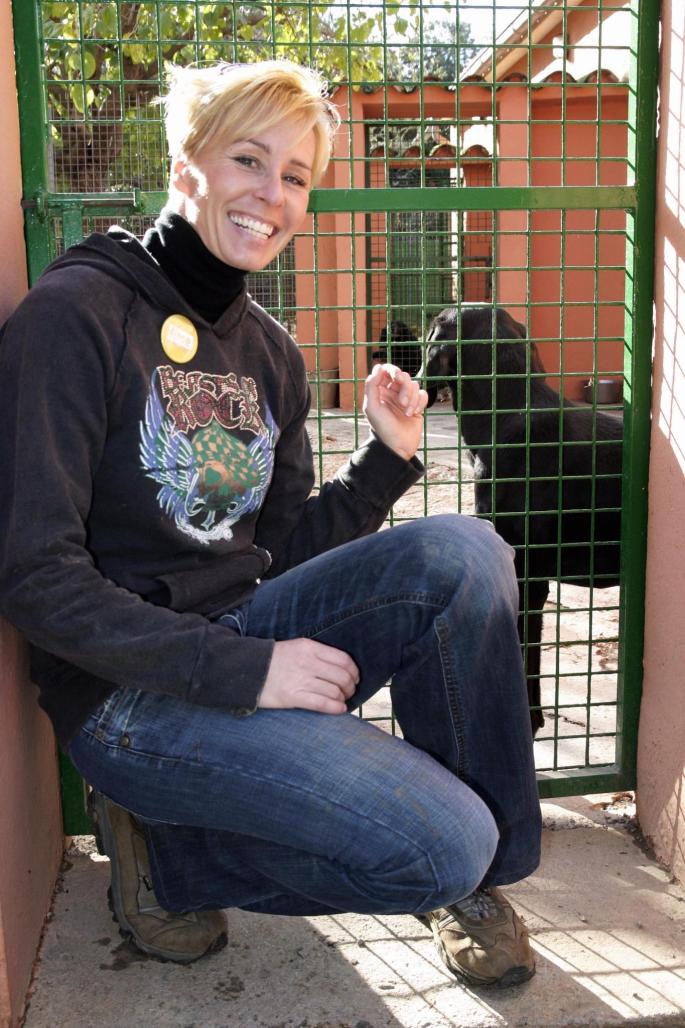 Sonja Zietlow liebt Hunde.