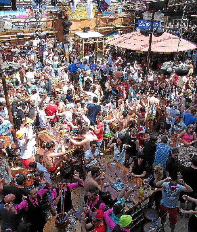 Im Sommer ist der Bierkönig immer prall gefüllt.