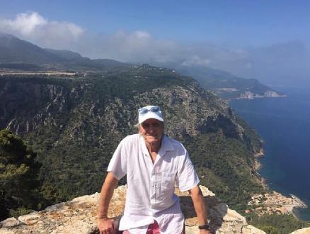 Dieses Foto zeigt Michael Douglas vor nicht allzu langer Zeit auf Mallorca.