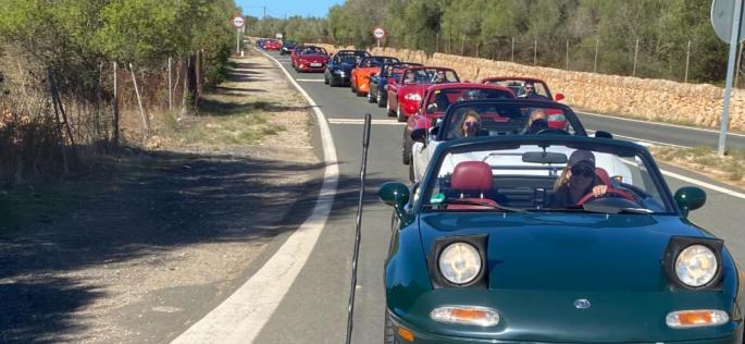 Bereits zum zweiten Mal fand auf Mallorca die Cabrio-Rundfahrt statt.