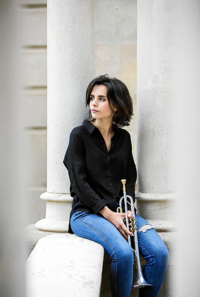 Andrea Motis tritt mit dem Joan Chamorro Quartet im Trui Teatre in Palma auf.