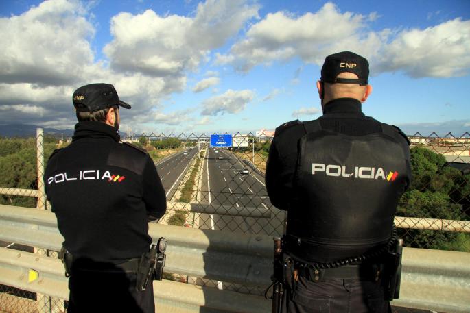 Höchste Wachsamkeit nach den Steinwürfen in Palma de Mallorca.