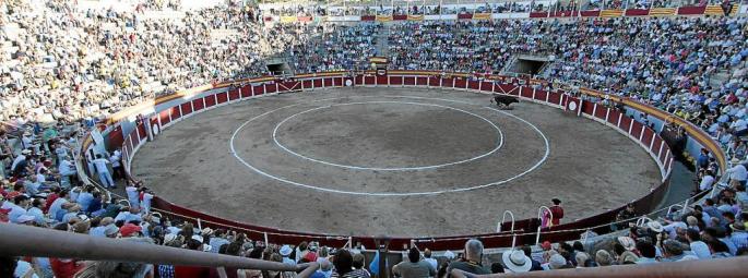 Der Arena wird an Sant Joan immer gut besucht.