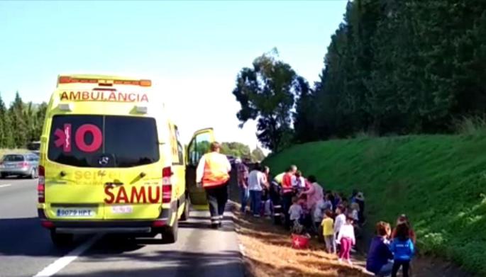 Auch ein Krankenwagen war an den Brandort geeilt.