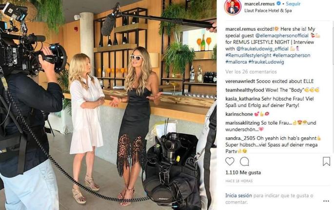 Elle Macpherson war Promi-Gast der Remus Lifestyle Night.