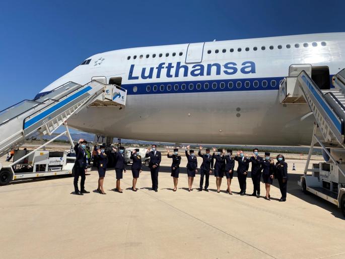 Am 17. Juli landete der erste Lufthansa-Jumbo in Son Sant Joan.