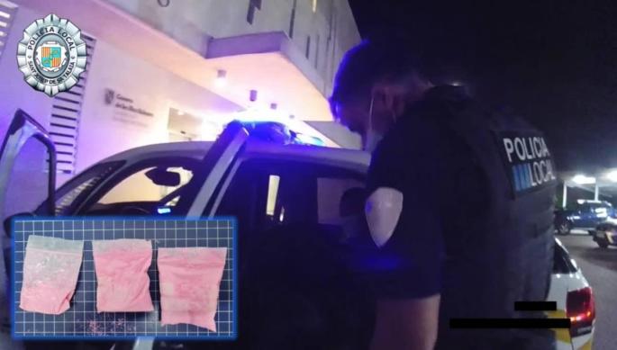 Dieses Foto veröffentlichte die Lokalppolizei Ibiza.