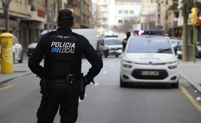Lokalpolizist in Palma im Einsatz (Archivfoto).