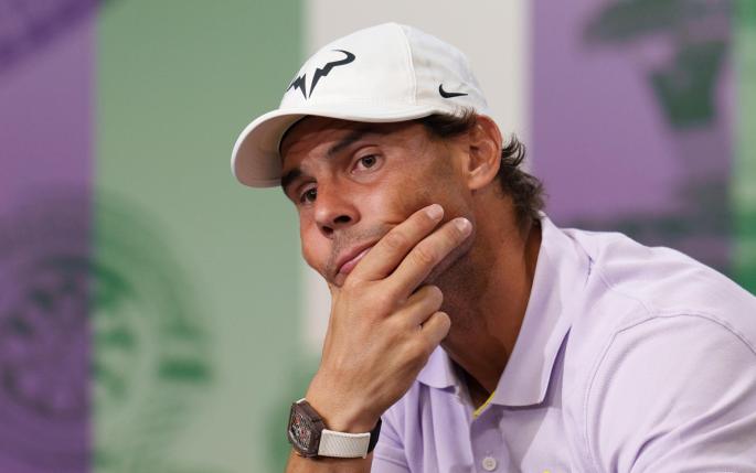 Rafael Nadal in Wimbledon