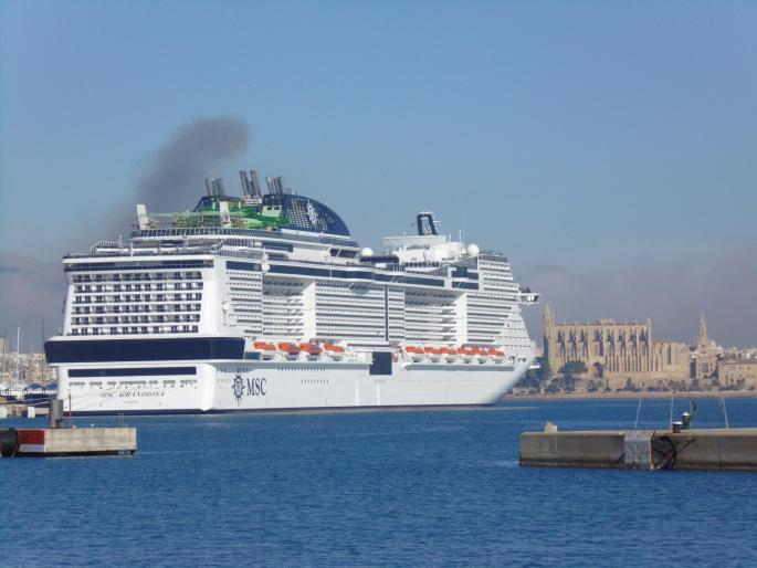 In der jüngeren Vergangenheit wurde immer stärker kritisiert, dass zu viele Kreuzfahrtschiffe den Hafen von Palma anlaufen.