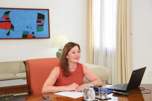 Balearen-Ministerpräsidentin Francina Armengol zeigte sich am Sonntag nach der vorerst letzten Sitzung während des Alarmzustandes zuversichtlich.