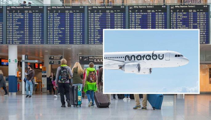 Marabu Airlines war vor einem Monat an den Start gegangen.