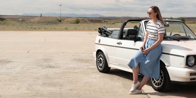 Britin Laura Haddock in „White Lines". Die ab 15. Mai ausgestrahlte Netflix-Serie stammt vom Produzenten des Netflix-HIts „Haus des Geldes" und wurde auf Mallorca gedreht.