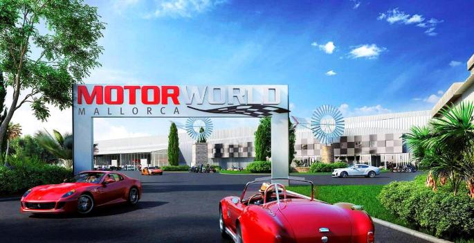 Die Motorworld Mallorca soll an Palmas Flughafen-Autobahn entstehen.