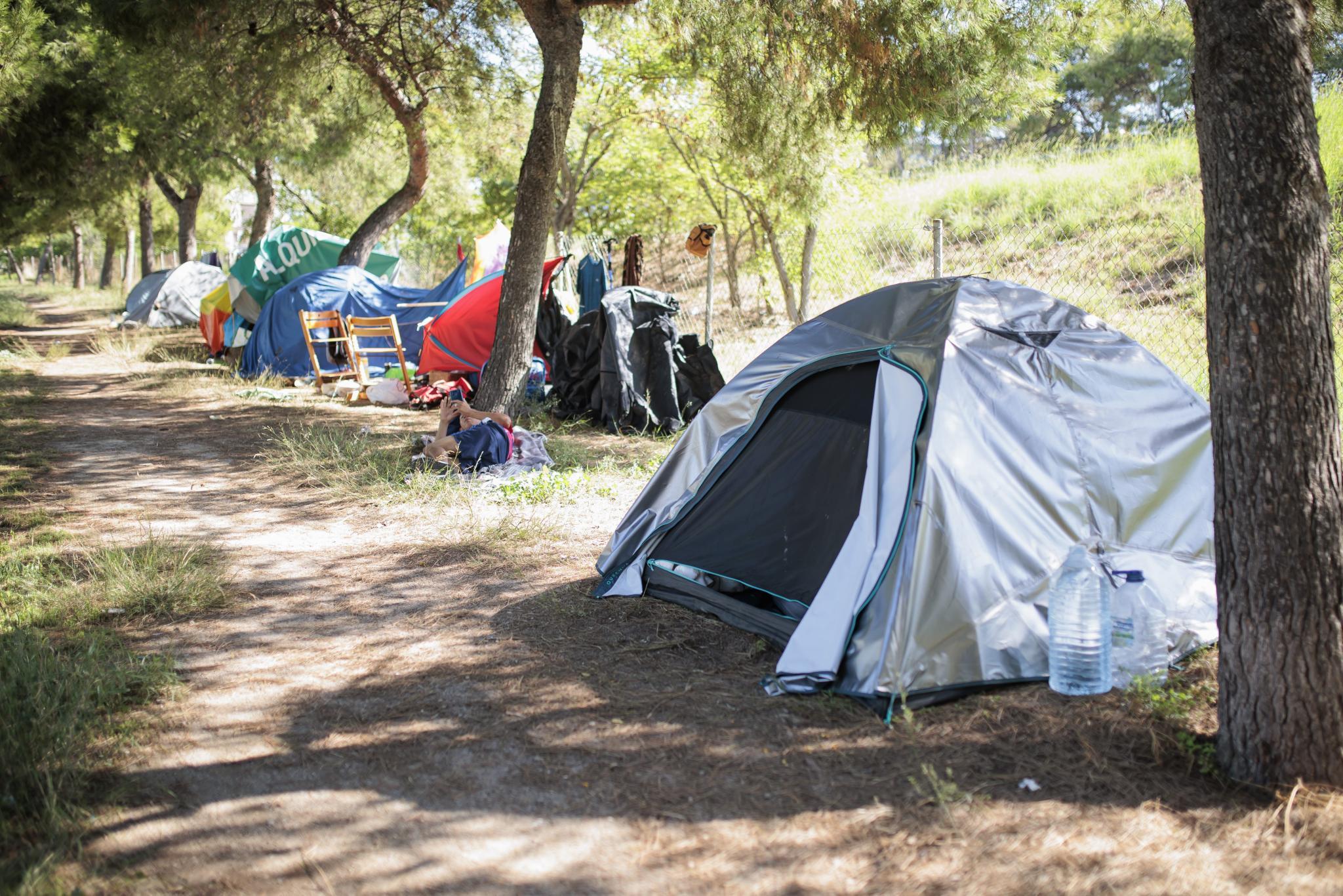 Wohnungsnot auf Mallorca: Neues "Zelte-Camp" fr Niedriglohnarbeiter in Palma  de Mallorca