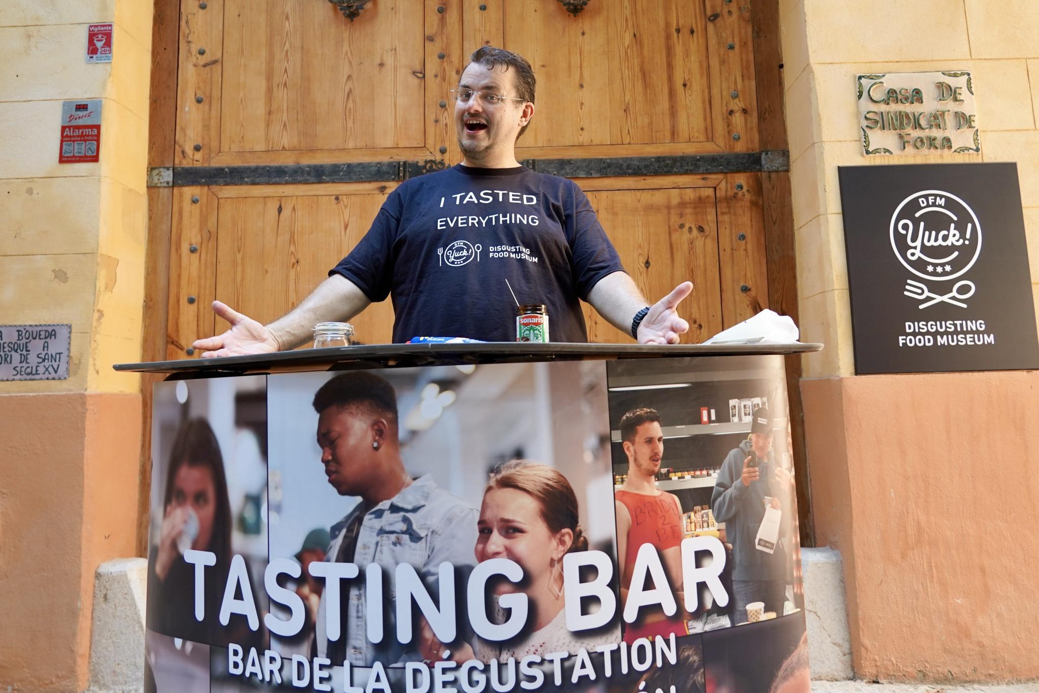 PALMA. GASTRONOMIA. Cuando asco y gastronomÃ­a unen sus fuerzas. âDisgusting Food Museumâ, el nuevo museo asquerosamente gas