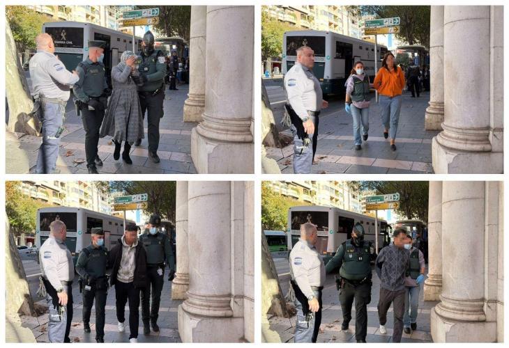 Die Verdächtigen wurden dem Haftrichter vorgeführt.