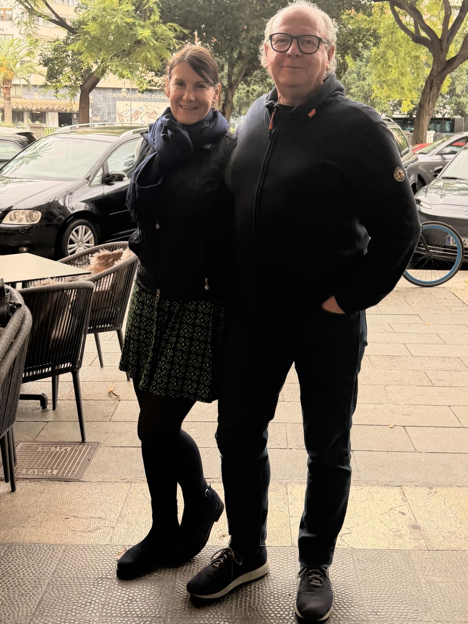 Silke W. und Robert K. essen auch auf Mallorca am Silvesterabend gemeinsam Fisch.