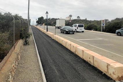 Neben 19 neuen Fahrradrouten wird in der Gemeinde Santanyì derzeit der letzte Abschnitt des fünf Kilometer langen Radweges zwischen Calonge und Cala Ferrera fertiggestellt.