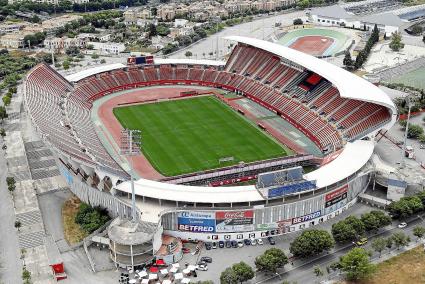 Das Stadion in Son Moix heißt aktuell offiziell Visit Mallorca Estadi.