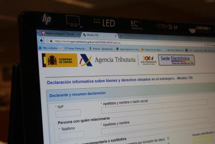 Die Erklärung zumDie Erklärung zum Modelo 720 wird am Computer ausgefüllt und digital beim Finanzamt eingereicht.