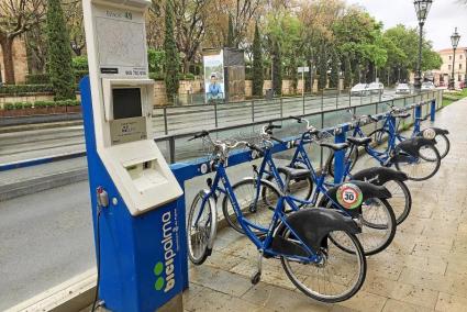 37 Stationen von BiciPalma gibt es derzeit in Mallorcas Metropole (Foto: ds)