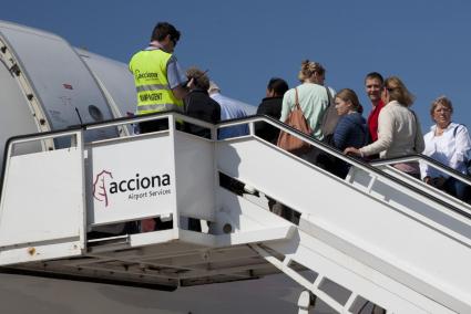 Acciona ist einer der drei Dienstleister, die gerne das Handling an Palmas Airport durchführen würden.