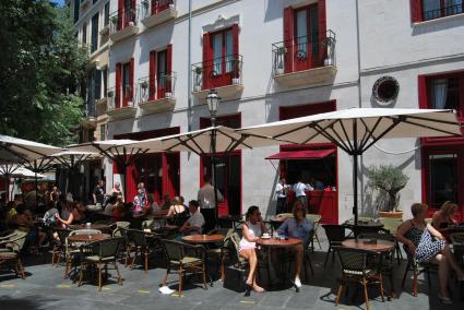 Das Boutique-Hotel Cort am Rathausplatz in Palma.