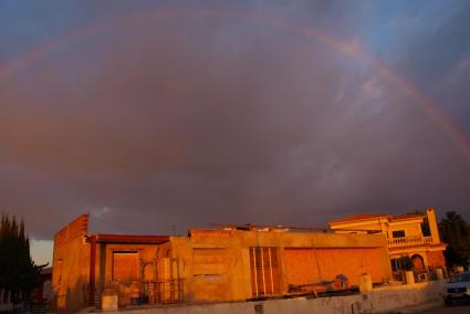 Regenbogen über Mallorca (Archivfoto).