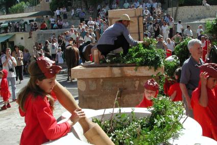 CELEBRACION DE LA FIRA DE SES HERBES EN SELVA