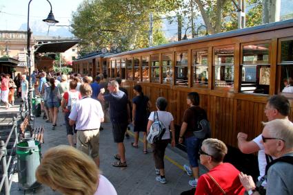 Sóller-Bahn auf Mallorca