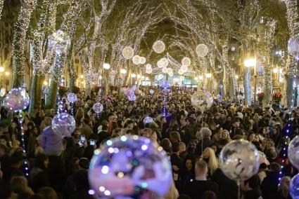 Das Einschalten der Weihnachtsbeleuchtung in Palma de Mallorca ist für viele Inselfans und Residenten jedes Mal aufs Neue ein absolutes Highlight.