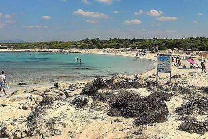 Traumstrand bei Colònia de Sant Pere.