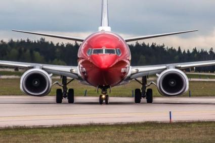 Ein Flieger von Norwegian musste an diesem Freitag auf dem Weg von Mallorca nach Dänemark in Deutschland notlanden.