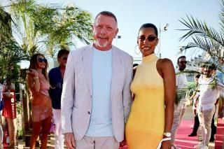 Star des Abends: Boris Becker mit Lilian de Carvalho Monteiro.