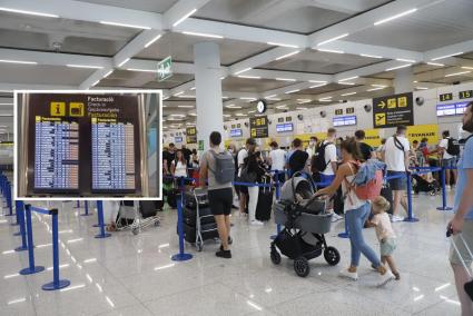 Am Flughafen von Mallorca kam es in den vergangenen Tagen zu zahlreichen Flugverspätungen.