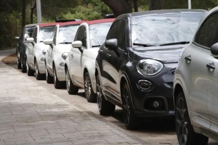 Autos heizen sich dieser Tage schnell auf auf Mallorca