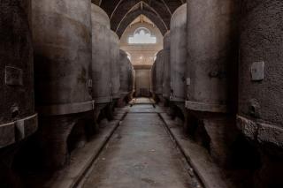 Verlassene Weinkooperative in Felantix