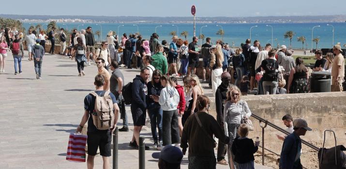 Insgesamt besuchten 18,7 Millionen Urlauber im Jahr 2024 die Baleareninseln.