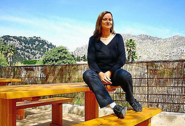 Yvonne Haverland betreibt die Wanderherberge Pont Romà in Pollença.