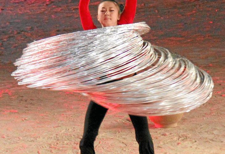 Spektakulär war die Hula-Hoop-Wette bei der Sommer-Ausgabe von "Wetten, dass ..?" 2009.