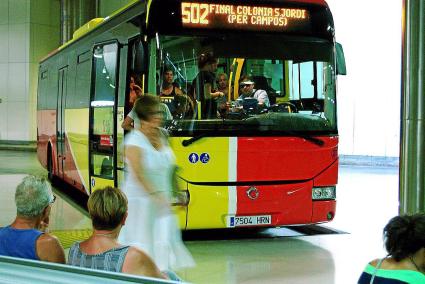 Der Busbahnhof befindet sich in Palma unter der Plaça d'Espanya