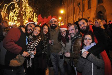 Die Besucher hatten bei der Silvesterfeier am Wochenende viel Spaß auf dem Borne