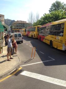 In Pollença soll eine weitere Haltestelle entsehen, von der aus auch die neuen Shuttle-Busse abfahren