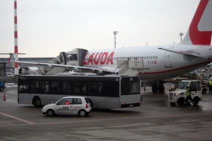 Blick auf einen Lauda-Jet.